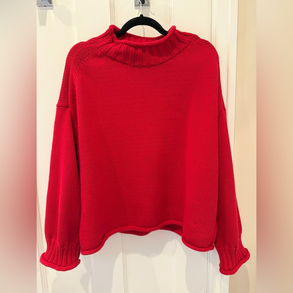 J crew rollneck sweater